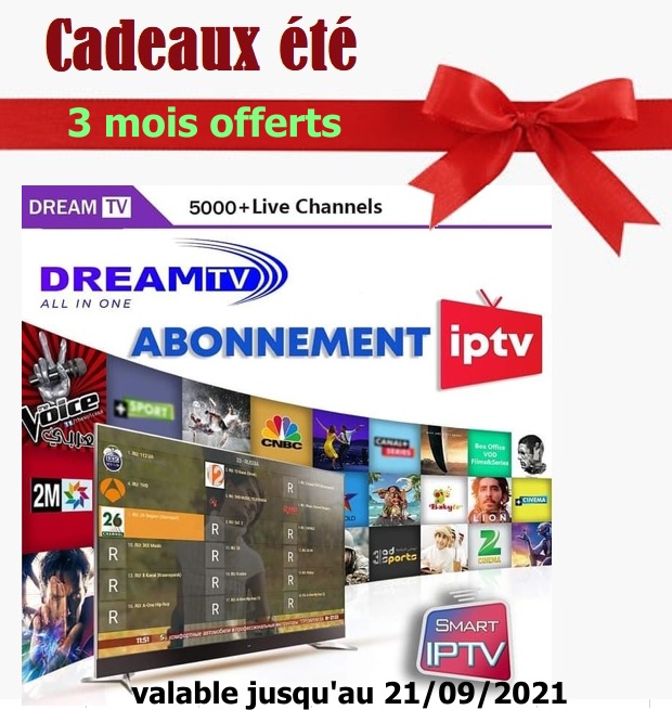 Tombola : 3 mois d'abonnement IPTV offerts