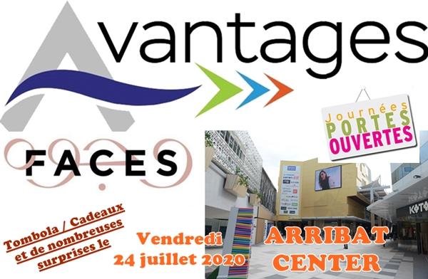 Avantages & Faces au Arribat Center Mall