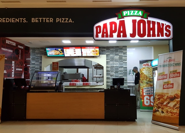 Papa John's Pizza Corniche Morocco Mall Casablanca
